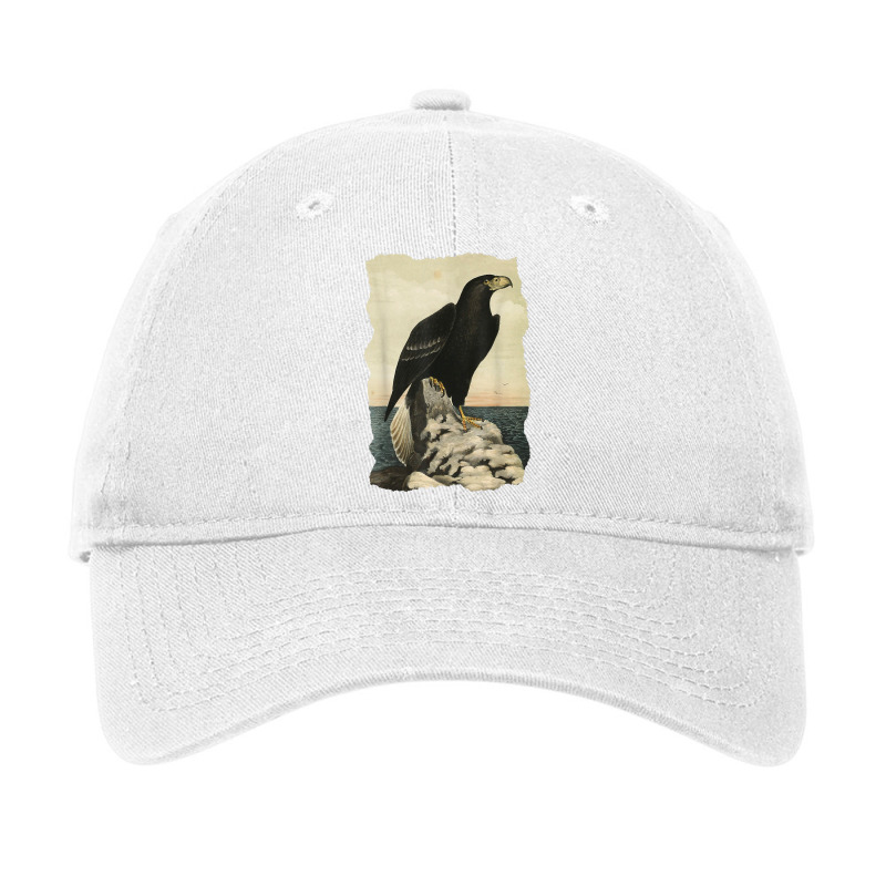 Northen Steller's Sea Eagle   Bird Of Prey   Raptor Seascape T Shirt Adjustable Cap by bhuvanseeliger | Artistshot