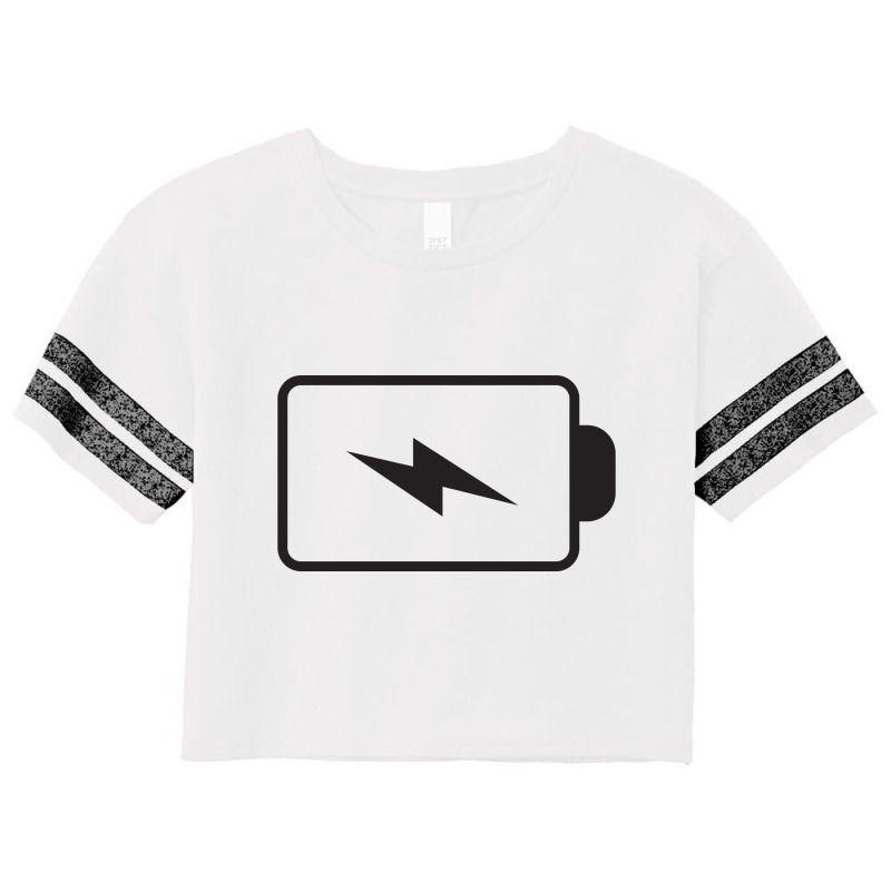 Battery Scorecard Crop Tee by FahmiRamdani | Artistshot