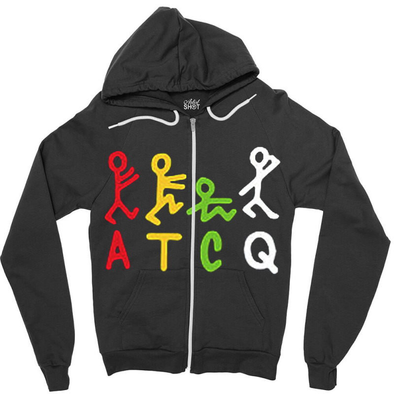 Atcq Hip Hop Rap Zipper Hoodie | Artistshot