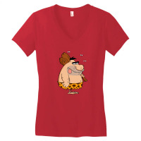 Caveman Women's V-neck T-shirt | Artistshot