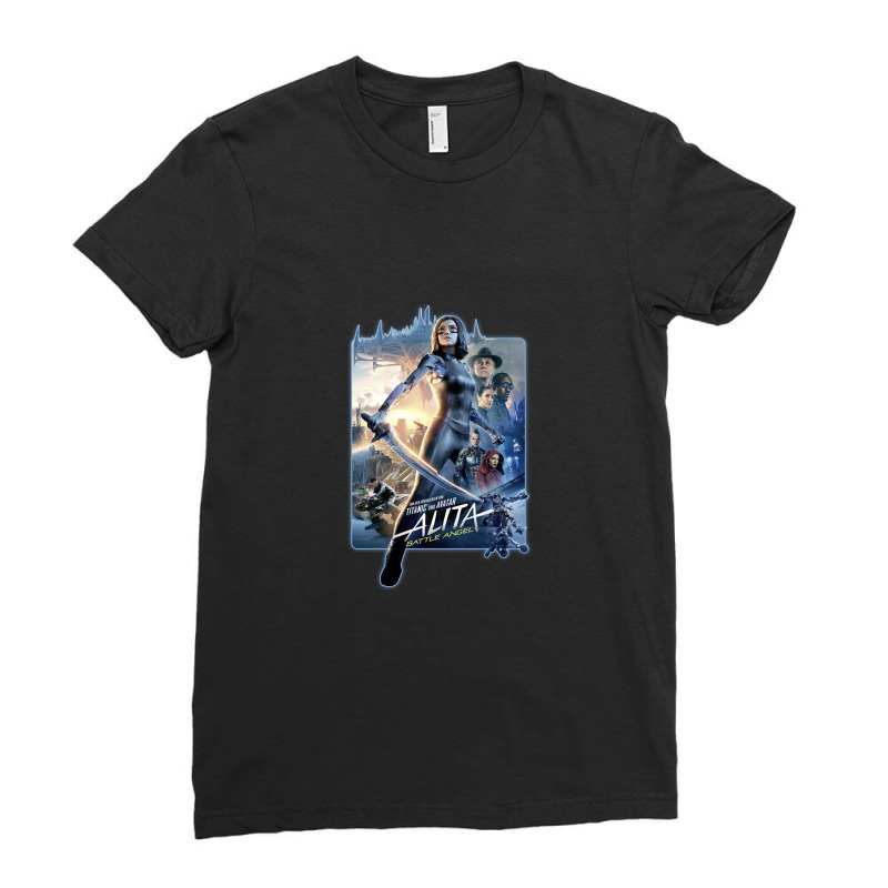 1 Alita Battle Angel Ladies Fitted T-Shirt by kokojyan | Artistshot