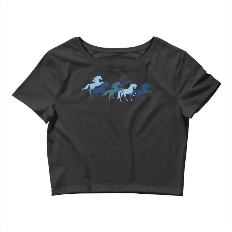 Dreamworks Spirit Riding Free Running Horses T Shirt Crop Top by aryanahjerich | Artistshot