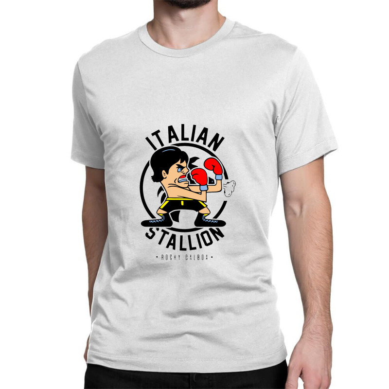 Fighting Italian Stallion Classic T-shirt by kerenajun | Artistshot