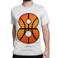 Basketball Number Eight Classic T-shirt | Artistshot