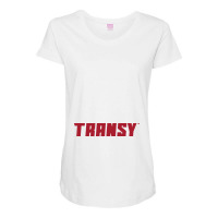 Transylvania University Pioneers Maternity Scoop Neck T-shirt | Artistshot