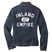 Ie Southern California Riverside San Bernardino County T Shirt Ladies Denim Jacket | Artistshot