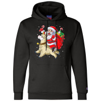 Unicorn Pony Fa La La Llama Christmas Santa Llamacorn Unicorn Girls 7 Champion Hoodie | Artistshot