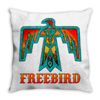 Thunderbird Freebird Throw Pillow | Artistshot