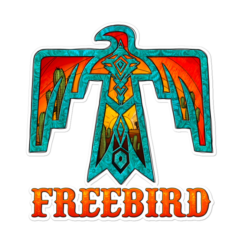 Thunderbird Freebird Sticker | Artistshot