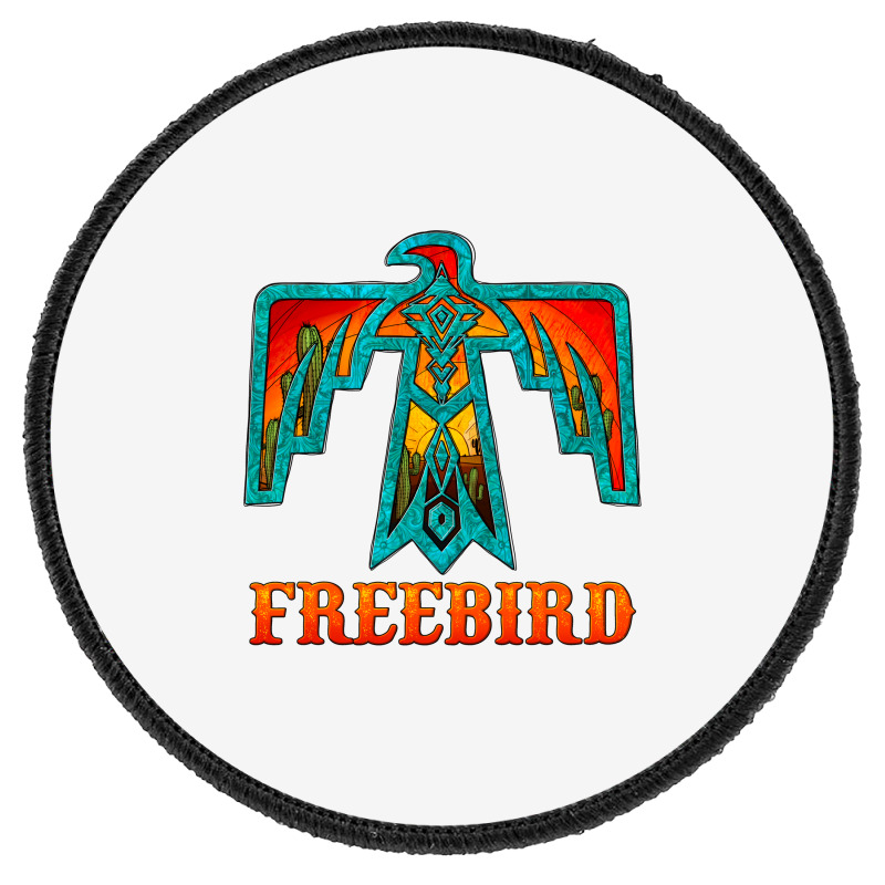 Thunderbird Freebird Round Patch | Artistshot