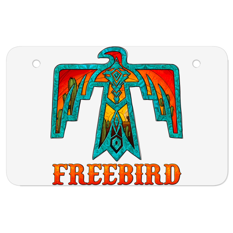 Thunderbird Freebird Atv License Plate | Artistshot