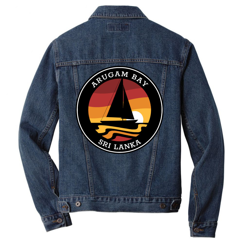 Arugam Bay T  Shirt Arugam Bay Sailing T  Shirt Men Denim Jacket by scoldingclutter | Artistshot