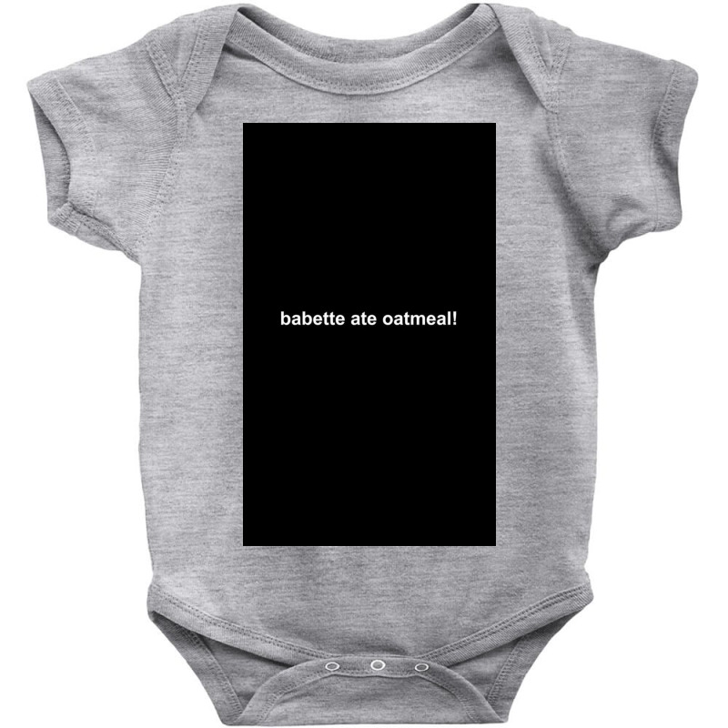 Babette Ate Oatmeal! Gilmore Girls Baby Bodysuit | Artistshot