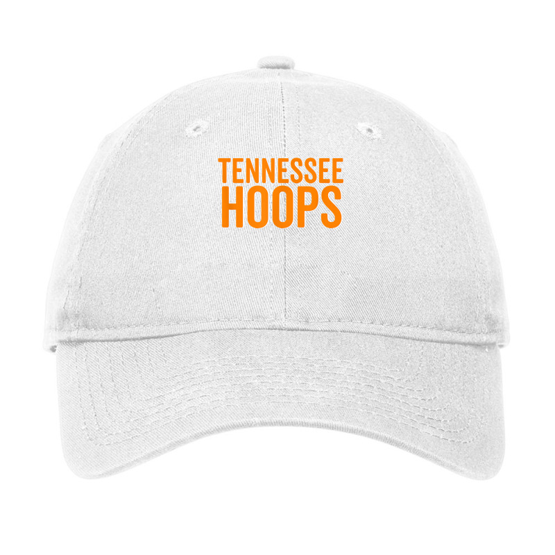 Tennessee Hoops Shirt Basketball Fan Orange White Cheer Gift T Shirt Adjustable Cap by annalyneplacencia | Artistshot