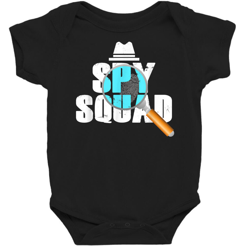 Spy Squad Police Crime Investigator Private Detective Team T Shirt Baby Bodysuit by sav.anzoey | Artistshot