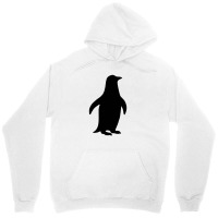 Penguin Silhouette Funny Cute Animal Unisex Hoodie | Artistshot