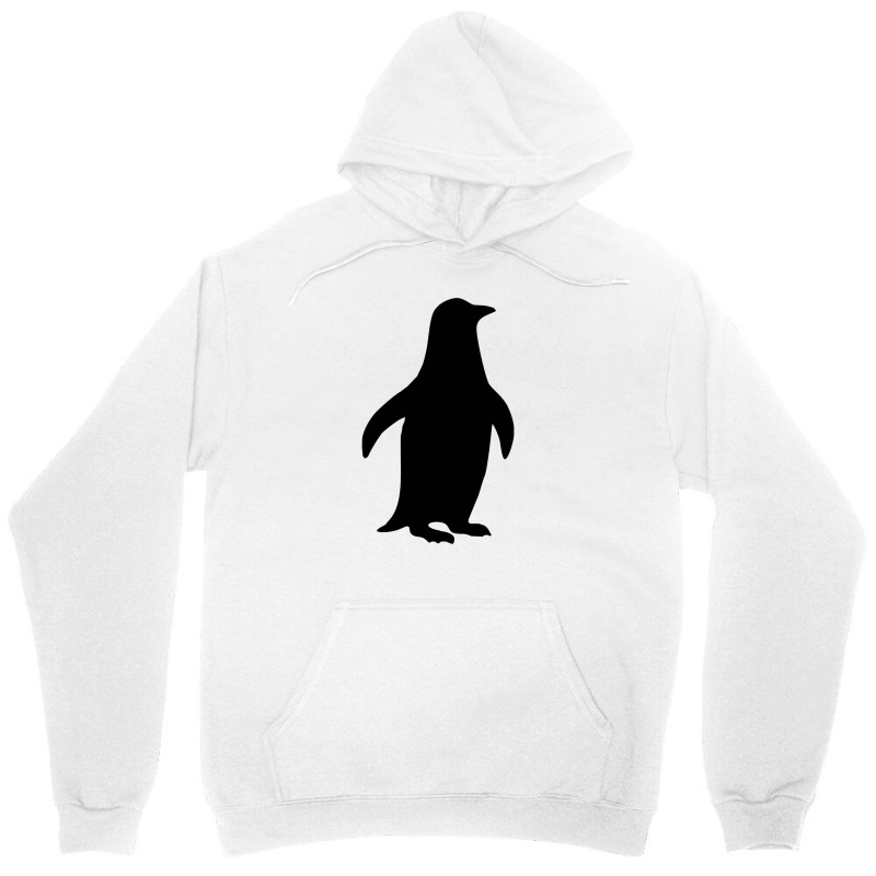 Penguin Silhouette Funny Cute Animal Unisex Hoodie by heart eye | Artistshot