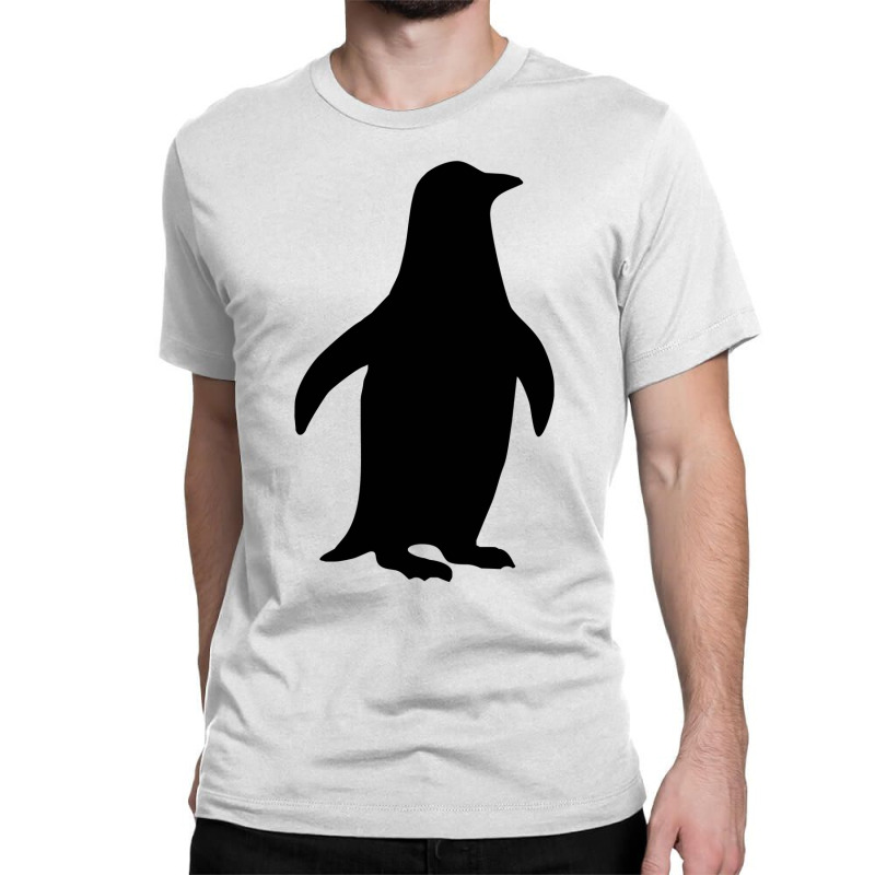 Penguin Silhouette Funny Cute Animal Classic T-shirt by heart eye | Artistshot