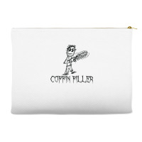 Coffin Filler Halloween Costume Word Design T Shirt Accessory Pouches | Artistshot