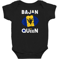 Womens Bajan Queen Shirt Barbados Flag Lips Barbadian Pride T Shirt Baby Bodysuit | Artistshot