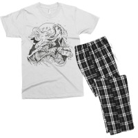 Elephant Landscape Japanese Wave Nature Aesthetic Graphic T Shirt Men's T-shirt Pajama Set | Artistshot