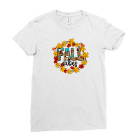 Fall Vibes Ladies Fitted T-shirt | Artistshot