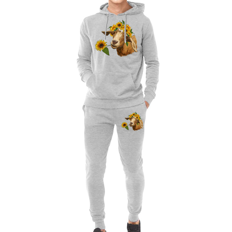 Goat hoodie and sweatpants set hot sale