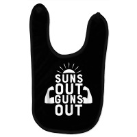 Suns Out Guns Out Funny Beach Summer Vacation For Men Women Tank Top Baby Bibs | Artistshot