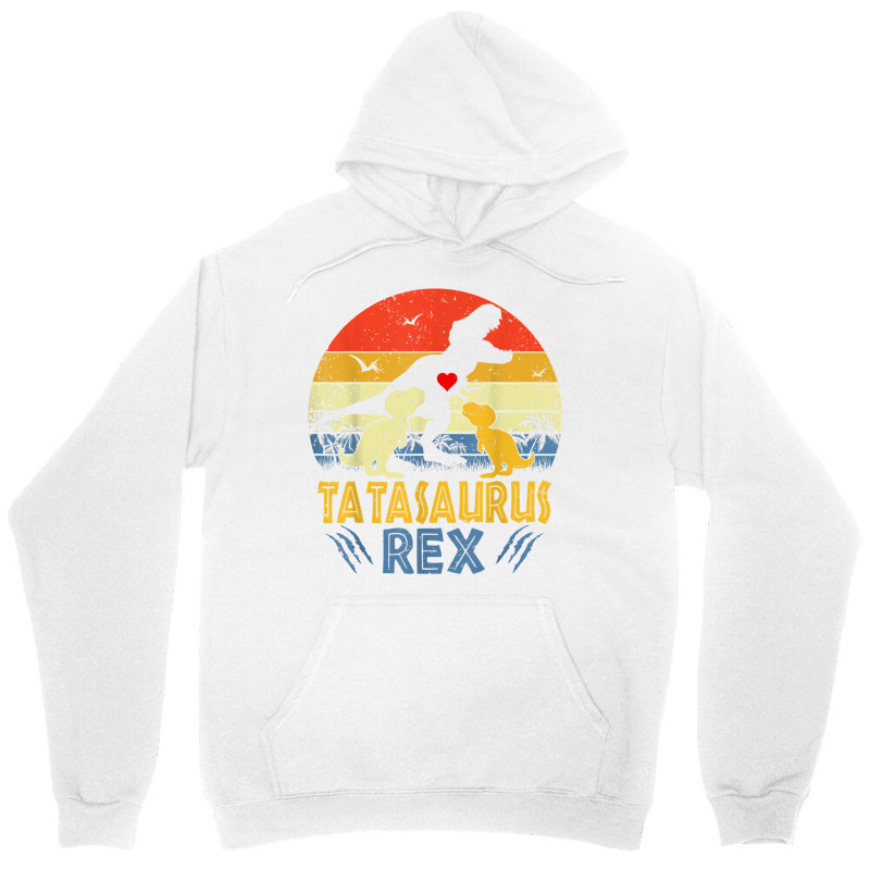 Tata Saurus T Rex Dinosaur Tata 2 Kids Family Matching T Shirt Unisex Hoodie | Artistshot