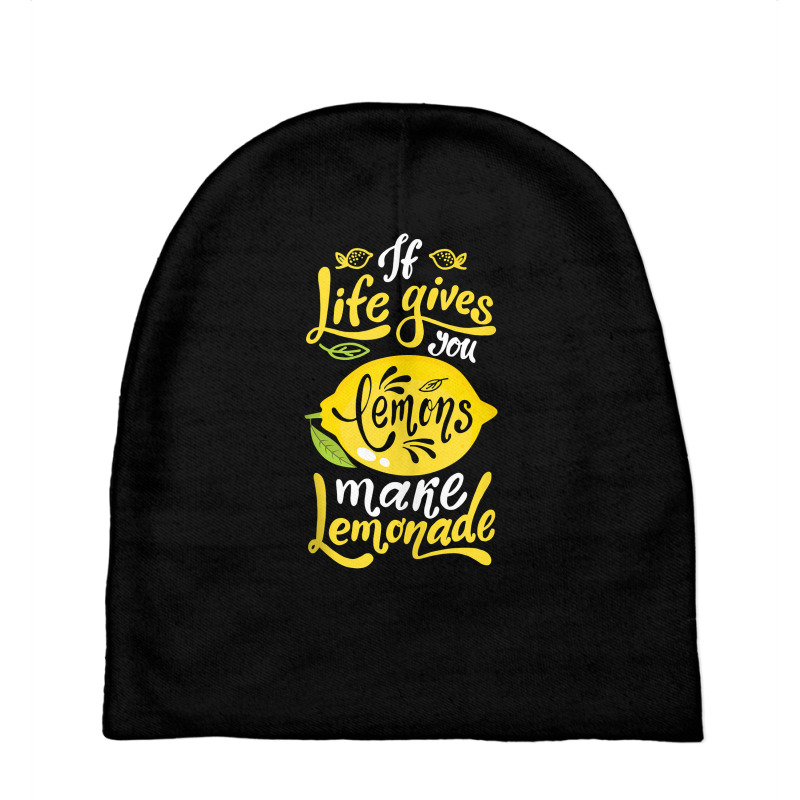 When Life Gives You Lemons Make Lemonade Gift Tank Top Baby Beanies by kadrienstang | Artistshot