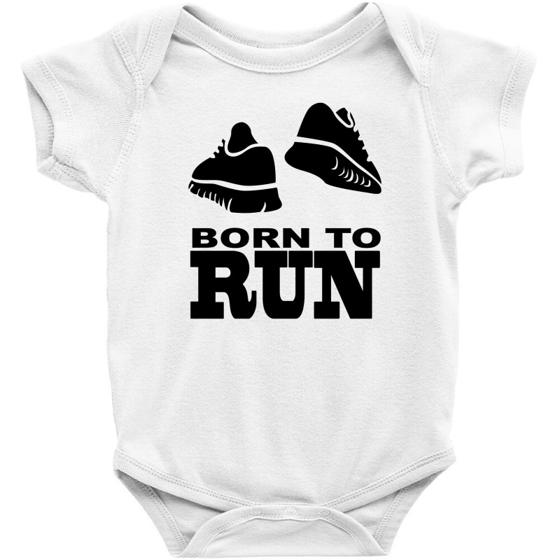 Born To Run Baby Bodysuit by blackacturus | Artistshot