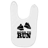 Born To Run Baby Bibs | Artistshot