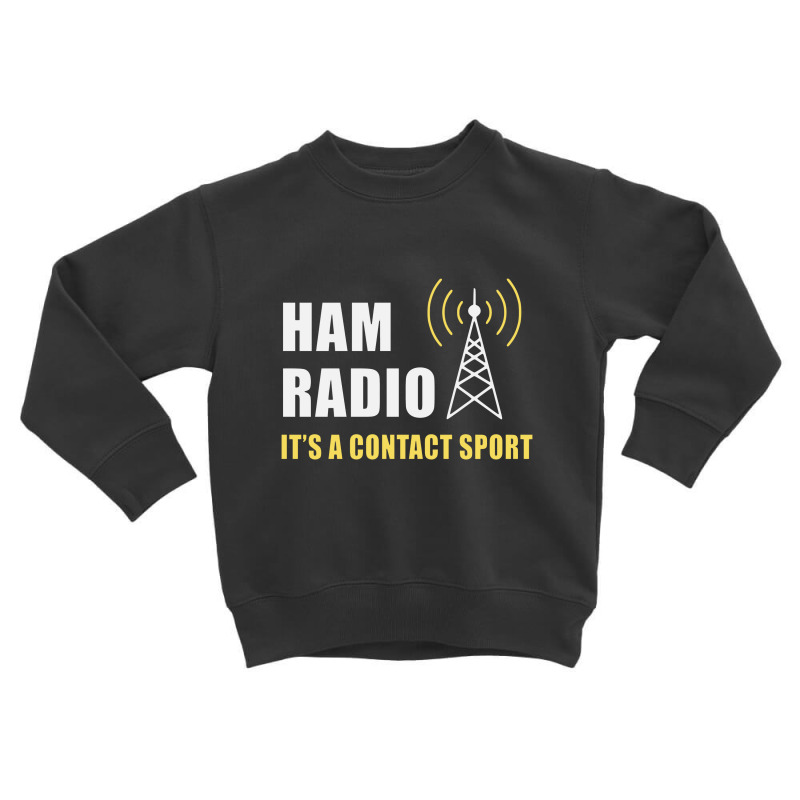 Amateur Ham Radio Operator Funny Toddler Sweatshirt | Artistshot