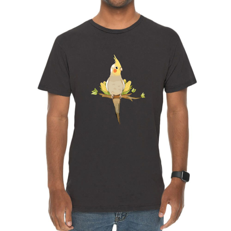 Peanut Cockatiel Vintage T-shirt | Artistshot