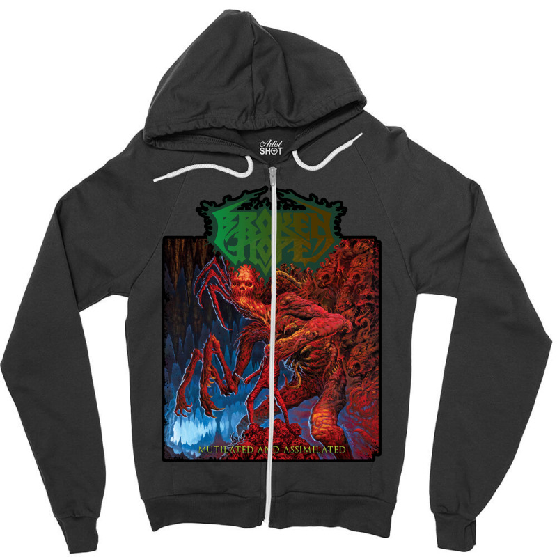 You Will Mutilated Soon Zipper Hoodie by Bradbrand | Artistshot