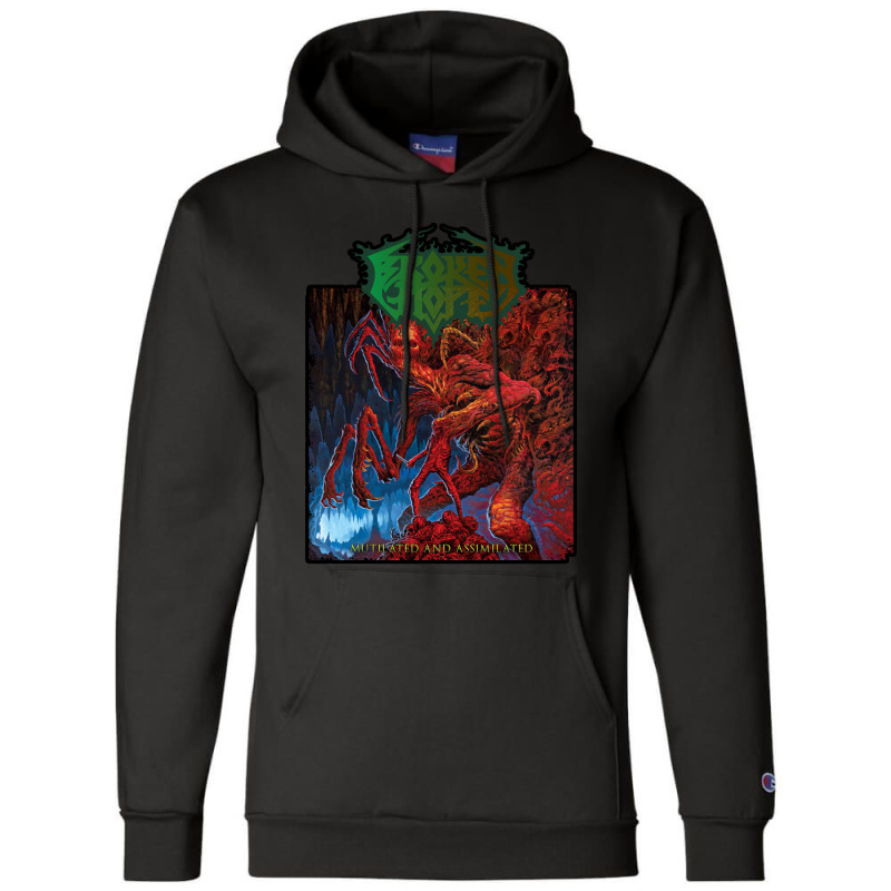 You Will Mutilated Soon Champion Hoodie by Bradbrand | Artistshot