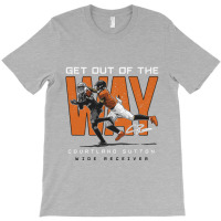 Courtland Sutton Get Out Of The Way T-shirt | Artistshot