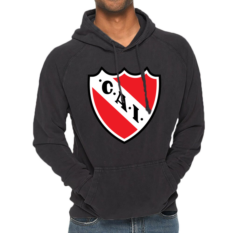 Escudo Del Club Atlético Independiente Vintage Hoodie | Artistshot