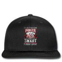 Funny Poker Smart Sport Distressed Texas Hold Em Card Game Printed Hat | Artistshot