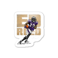 Ed Reed Bold Sticker | Artistshot