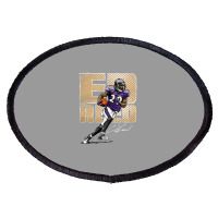 Ed Reed Bold Oval Patch | Artistshot