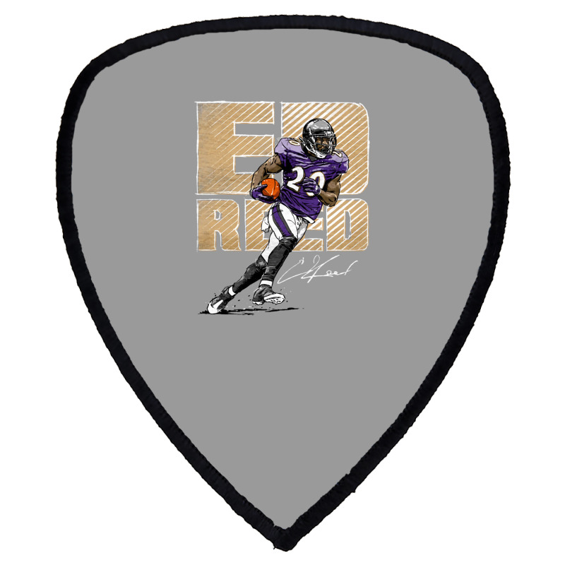 Ed Reed Bold Shield S Patch | Artistshot