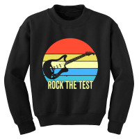 Rock The Test Guitar Vintage Youth Sweatshirt | Artistshot