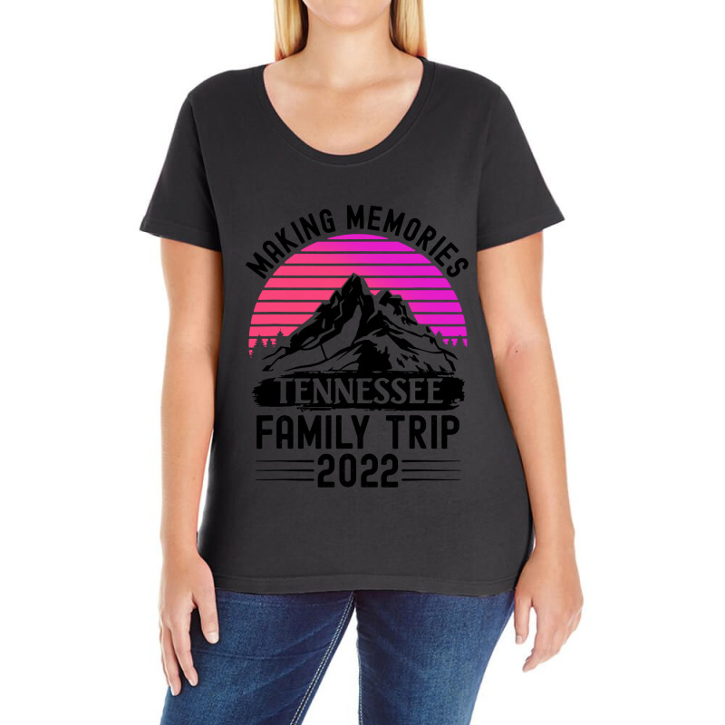 Tennessee Family Trip Ladies Curvy T-Shirt by GegerGeden | Artistshot