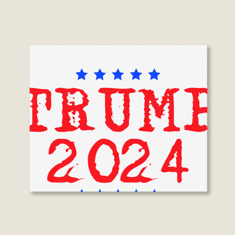 Trump 2024 Landscape Canvas Print | Artistshot