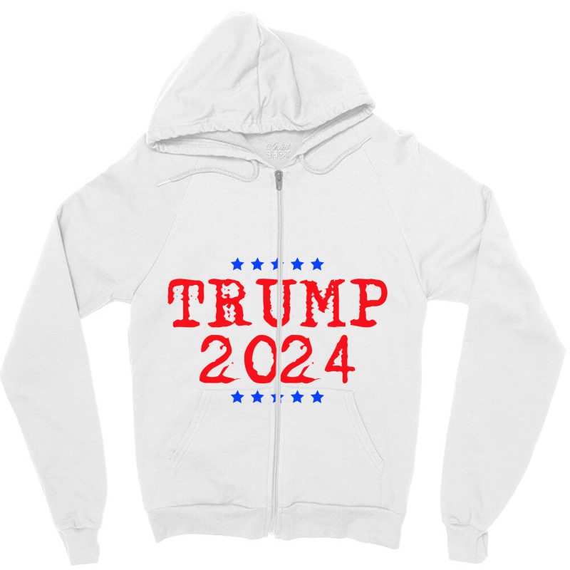 Trump 2024 Zipper Hoodie | Artistshot