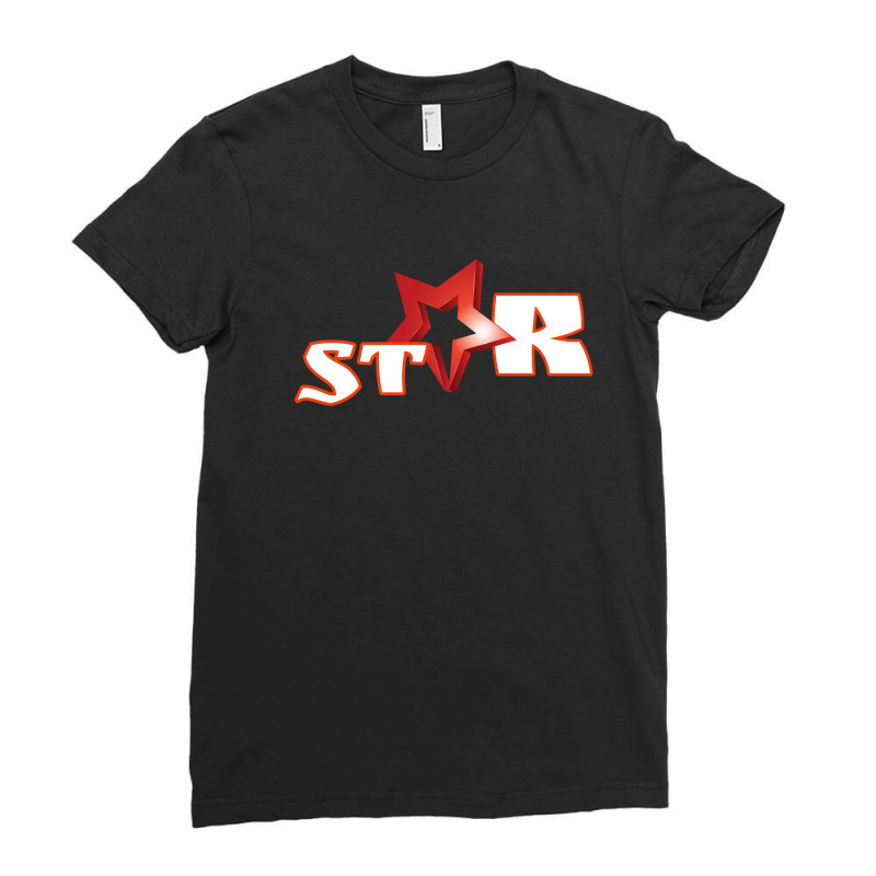 Star Ladies Fitted T-Shirt by althubich | Artistshot