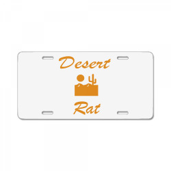 desert rat License Plate | Artistshot