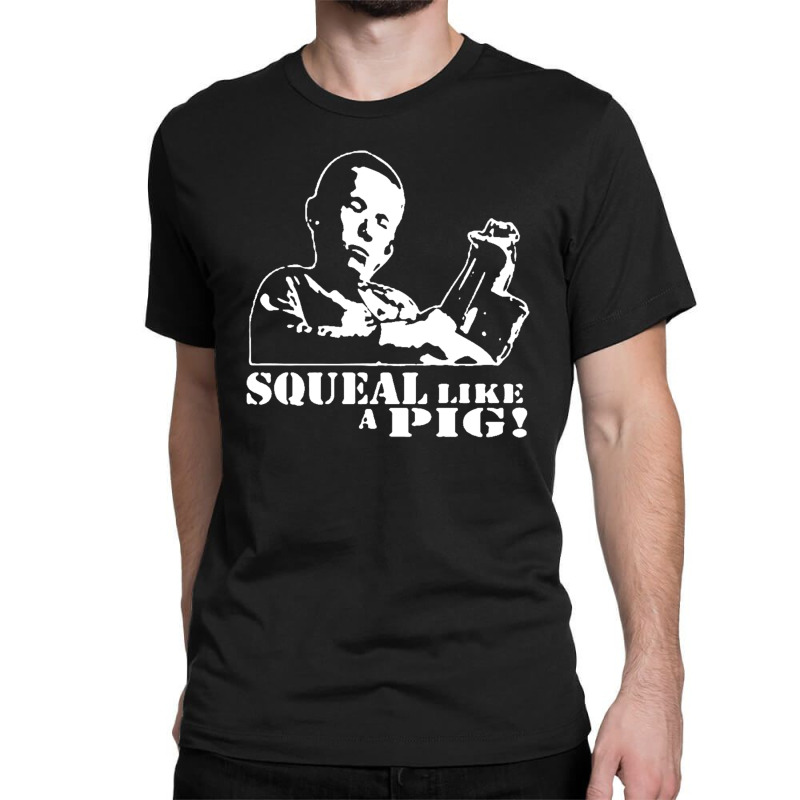 Deliverance Banjo Boy Squeal Like A Pig Classic T-shirt by michaelnaher | Artistshot