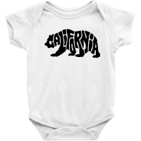 California Republic Bear Baby Bodysuit | Artistshot